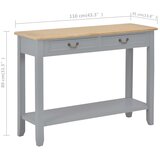  Konzolni stol sivi 110 x 35 x 80 cm drveni | Eponuda.com