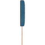 vidaXL Naslon za glavo s kristalnimi gumbi, temno modra, 160 cm, žamet | Shoptok.si