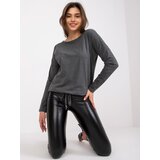 BASIC Feel Good Blouse-RV-BZ-5122.04P-dark gray | Shoptok.si