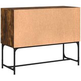  Komoda boja dimljenog hrasta 100x40x79,5 cm konstruirano drvo | shoptok.hr