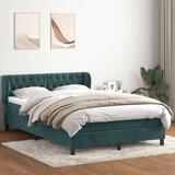 Box Spring krevet s madracem svijetlo sivi 80x210 cm baršun | shoptok.hr