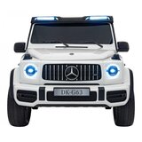 Ramiz Otroško vozilo Mercedes Benz G63 AMG XXL STRONG MP4 bele barve | Shoptok.si