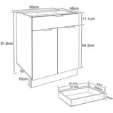 MID.YOU KUHINJSKA SPODNJA OMARICA | Shoptok.si