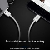 ROANDMAN podatkovni kabel RX19A Super Fast Charge Type C na Type C 3A - bel | Shoptok.si