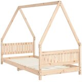 vidaXL Otroški posteljni okvir 90x190 cm trdna borovina | Shoptok.si