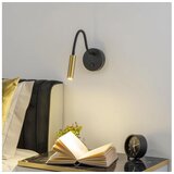  Brilagi - LED fleksibilna zidna lampa MAYA LED/3W/230V 4000K crna/zlatna | Eponuda.com