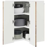 vidaXL zidni kuhinjski ormarić s policom staro drvo 57 x 57 x 80 cm | shoptok.hr