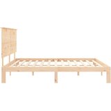  Okvir kreveta bez madraca 200 x 200 cm od masivne borovine | Eponuda.com