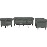 vidaXL 3-dijelni set sofa tamnosivi od tkanine | shoptok.hr