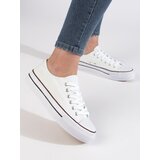 Shelvt Women's white platform sneakers | Shoptok.si