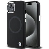 BMW TEKOČI SILIKONSKI OVITEK SIGNATURE ZA MAGSAFE OVITEK ZA IPHONE 15 PLUS ČRN, (21898371) | Shoptok.si