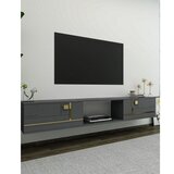 Hanah home tv polica aredam anthracite gold | ePonuda.com