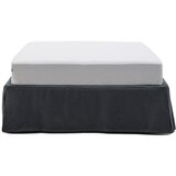 Kave Home Antracitno sivi tapecirani krevet 90x200 cm Jaira – | shoptok.hr