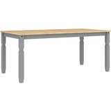  Blagovaonski stol Corona sivi 180x90x75 cm od masivne borovine | Eponuda.ba