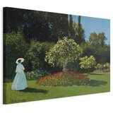  Slika - Claude Monet – Woman in the Garden 120x80 Na talijanskom platnu | shoptok.hr