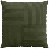  Presvlaka za jastuk 2 pcs ALMELO Zelena 60 x 60 cm Kord | shoptok.hr