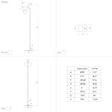 Eglo 390222 - Stojeća lampa MORESCANA 1xE27/28W/230V crna | Eponuda.com