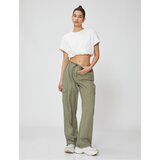 Koton crop t-shirt crew neck short sleeve elastic waist | Eponuda.ba