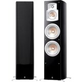 Yamaha NS 777 stand speaker system (3-way bass reflex, waveguide horn, 100W) piano black | Shoptok.si