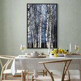  Slika - Frosty January (1 Part) Vertical 80x120 U crnom drvenom okviru | shoptok.hr