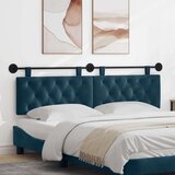  Držeće uzglavlje Zidne Plava 170 x 55 x 7 cm Baršun - Plava 160 cm bez LED | shoptok.hr