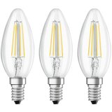 Osram star led žarulja (4 w, E14, neutralno bijelo, bez prigušivanja, 3 kom., u obliku svijeće) Cijene