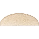  Prostirke za stepenice 10 kom 65x21x4 cm krem poluokrugle velike | shoptok.hr