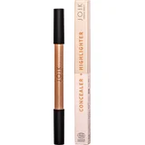 Dual-Ended Highlighter & Concealer - Stick 02