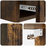 Stolna montirana na zid Dimljeni hrast 59 x 34,5 x 17 cm | shoptok.hr