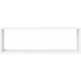  Kockaste zidne police 4 kom bijele 80 x 15 x 26,5 cm drvene | shoptok.hr