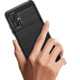 Techsuit Carbon Silicone maska za Xiaomi Poco M5 - crna | Eponuda.com