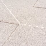 Novel RAVNO TKANA PREPROGA Pompei 240/340 cm tkano krem barve | Shoptok.si
