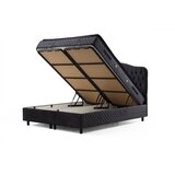 Hanah home Bračni krevet Vassi 150 x 200 Anthracite | ePonuda.com