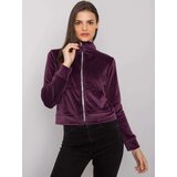 RUE PARIS Sweatshirt-RV-BL-7303.98P-dark purple | Shoptok.si