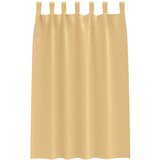  Zavjese sa zavjesama 2 pcs Bež Poliester | shoptok.hr