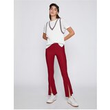 Koton Leggings - Burgundy - Normal Waist | shoptok.hr