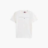 Tommy Jeans TJM REG LINEAR LOGO TEE Bijela Cijene