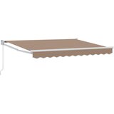  Povlačivi tende Sivosmeđa 3 x 2,5 m 100% Poliester i Aluminij | Eponuda.ba