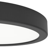 Eglo 901325 - LED kupatilsko plafonsko svetlo FUEVA LED/11,5W/230V prečnik 21,1 cm IP44 crna | Eponuda.com