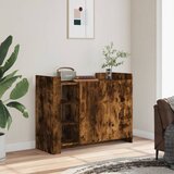 vidaXL Komoda boja dimljenog hrasta 100 x 35 x 75 cm konstruirano drvo Cijene