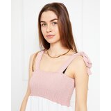 Resti Pink women's dress with tied straps - Clothing | Eponuda.ba