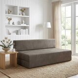 SOFA na razvlačenje Svjetlosiva 152 x 86,5 x 60 cm Tkanina | shoptok.hr