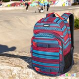 Target Šolska torba za 3 triado HIPSTER Blue/Red 28734 | Shoptok.si