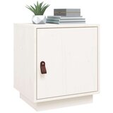  Nočna omarica 2 kosa bela 40x34x45 cm trdna borovina, (20732790) | Shoptok.si