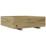  Vrtna sadilica 80 x 80 x 26,5 cm od impregnirane borovine | shoptok.hr