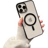 INF TPU barvita magnetna torbica za telefon, trpežna, odporna na udarce za iPhone Black iPhone 15 Pro Max, (21373297) Cene