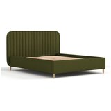 Maison de Rêve Zeleni tapecirani bračni krevet s prostorom za odlaganje s podnicom 120x200 cm Noto – | shoptok.hr