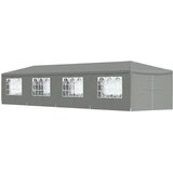 vidaXL Zabavni šotor 1200 x 300 x 255 cm Svetlo siva PE in jeklo, (5000218804) | Shoptok.si