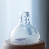 Baboo Liquid Silicone Teat Thick Liquids sisač za bočicu 6m+ 2 kom | shoptok.hr