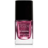 Gabriella Salvete Longlasting Enamel dolgoobstojen lak za nohte s sijajem 11 ml odtenek 20 Sangria Cene
